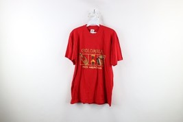 Vtg 90s Streetwear Mens Large Faded Spell Out Colombia Pais Marvilloso T... - $19.75