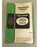 John Deere th326 harrow tw324 weed destroyer operators manual OM-F2-349 ... - $255.27 MXN