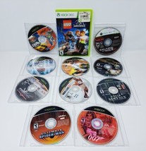 XBOX Video Game Lot (10+) XBOX 360 Live Untested Used Disc Only - £14.40 GBP