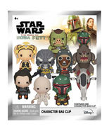 STAR WARS The Book of Boba Fett Character 3D Clip Keychain Mystery Blind... - $13.80 CAD