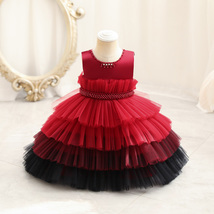 2023 Summer /Kids skirt//Festive/Birthday gift/little girl/red dress/cute  - £28.89 GBP