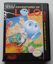 Adventures Of Lolo Case Only Nintendo Nes Box Best Quality Available - £10.35 GBP
