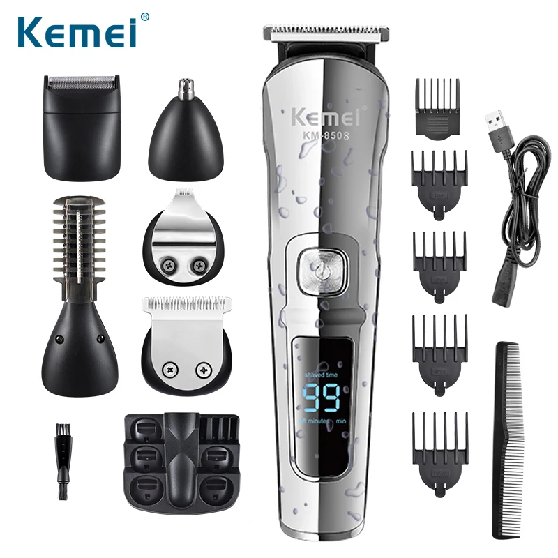 Kemei ×©×™×¢×¨ ×ž×§×¦×•×¢×™ ×¢×ž×™×“ ×œ×ž×™× 6 ×‘ 1 1 ×©×™×¢×¨ clipper ×—×©×ž×œ - £50.34 GBP