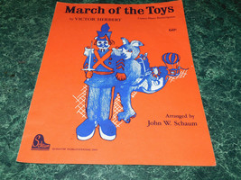 March of the Toys by Victor Herbert Cameo Piano John W Schaum - $2.99