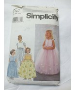 Simplicity 9147 Child Dress and Jacket  Size 6,7,8 - £3.93 GBP