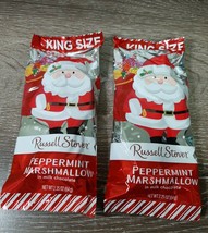 (2)  Russell Stover Marshmallow &amp; Peppermint Marshmallow King Size New 2... - $15.72