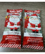 (2)  Russell Stover Marshmallow &amp; Peppermint Marshmallow King Size New 2... - $317.61 MXN