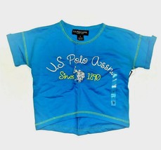 U.S. Polo Assn. Girls Shirt Blue Since 1890 Size 4 NWT - $9.94