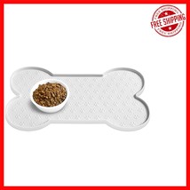 Thick Silicone Pet Feeding Mat with Raised Edge - Dishwasher Safe &amp; Non-... - $519.78 MXN