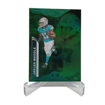 Panini 2022 Illusions #61 Jaylen Waddle Emerald Parallel Miami Dolphins - £1.51 GBP