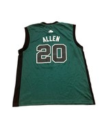 Adidas Boston Celtics Ray Allen #20 Green NBA Jersey Men&#39;s XL - $68.58 CAD