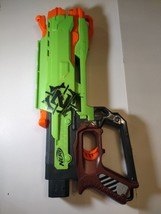 Nerf Zombie Strike Pistol Gun Blaster Green - £3.95 GBP