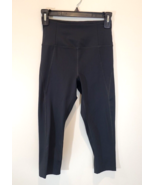 Girlfriend Collective Black Compressive High-Rise Legging S Small 19&quot; In... - $269.89 MXN
