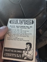 Elvis Presley Trading Card No. 63 - $96.46 MXN