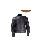 Ladies Zippered Leather Jacket Xl , 2X - £59.91 GBP