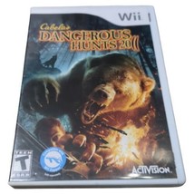 Cabela&#39;s Dangerous Hunts 2011 - Nintendo Wii - Complete w/ Manual Tested Working - £5.14 GBP