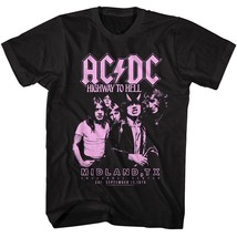 ACDC Highway to Hell Midland Texas Men&#39;s T Shirt - £28.92 GBP+