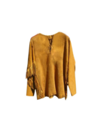 New Men&#39;s Western Mountain Man Buckskin Leather Shirt – Frontier Style Top - $2,236.60 MXN+
