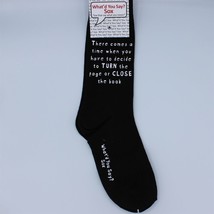 What&#39;d You Say? Socks - There Comes A Time - Unisex - $6.79