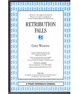 Chris Wooding RETRIBUTION FALLS First edition Advance Proof  SF Ballanti... - $17.99