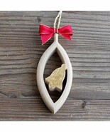 Wooden Golden Tears with Bell Wall Window Decoration Ornament - $36.83 CAD