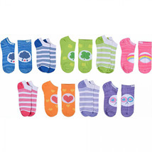 Care Bears Magic of Friendship 9-Pair No-Show Socks Multi-Color - $19.98