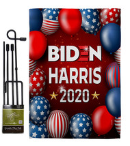 Joint Biden Harris - Impressions Decorative Metal Garden Pole Flag Set GS170146- - £23.56 GBP