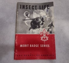 Boy Scouts Merit Badge Series Insect Life 2 Booklet 1960 3348 Scuffed Cover - $7.95