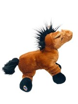 GANZ Plush Webkinz 9&quot; Brown Arabian Horse HM101 Stuffed Toy Soft EUC No Code  - £6.07 GBP