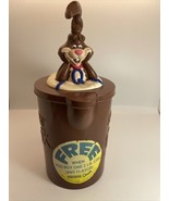 Vintage Nestle Chocolate Quik Brown Plastic Bunny Rabbit Mixer Pitcher K... - $14.84
