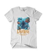 diving is not escaping life it's Adventure diver dive logo T-Shirt tee Unisex - $22.04 - $34.68