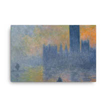 Claude Monet Houses of Parliament, Fog Effect, 1903 Canvas Print - £77.87 GBP+