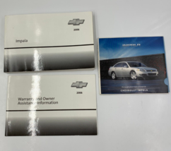 2006 Chevrolet Impala Owners Manual Handbook Set OEM P03B01005 - $35.99