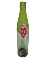 Rare Vintage Antique Soda Pop Glass Bottle RC Cola Royal Crown One Pint VTG - £23.46 GBP
