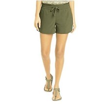 EDDIE BAUER Green Shorts Women&#39;s Large Escapelite Pull-On Casual Olive Exercise - £23.99 GBP