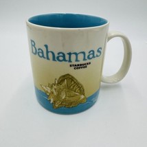 Starbucks Bahamas Collector Series Global Icon Shell 16oz Coffee Mug 2013 - £23.02 GBP