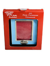 Christmas Tree Picture Frame Ornament-My First Christmas 2x3inch - $27.60