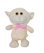Kellytoy Easter Cream Lamb Sheep Quilted Woven Plush Stuffed Animal 2018... - $19.81