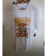 NFL Team Apparel Mens L Kansas City Chiefs White T-shirt - $21.47
