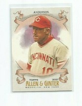 Sparky Anderson (Reds) 2021 Topps Allen &amp; Ginter Sp HI-NUMBER Card #337 - £3.92 GBP