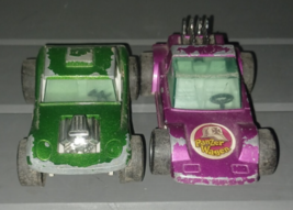 VIntage Tootsie Toy Car Lot (2) Super Slicks Panzer Wagen &amp; Bandido Twin... - $15.00