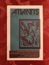 RARE ATLANTIS magazine June July 1994 Dr. Edwin Locke C A Wolski Michael J Hurd - £17.20 GBP
