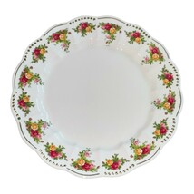 Royal Albert Old Country Roses Golden Pearl Dinner Plate Retired - $423.87 MXN