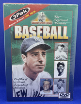  Greatest Sports Legends - Baseball (DVD, 2000, 3-Disc Set) New  - £11.09 GBP