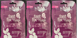 3X Alba Botanica Fast Fix Sheet Mask camu camu antiwrinkle hypo-allergenic - $184.76 MXN