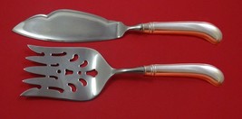 Rattail Antique by Reed Barton Dominick Haff Sterling Fish Serving Set Custom - £106.12 GBP