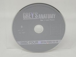 Grey&#39;s Anatomy Third Season 4 Disc 4 Replacement Dvd Disc Only - £3.90 GBP