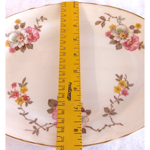 Edwin M. Knowles Blossom Time 1940s Vintage 11 Inch Serving Platter Dinn... - $14.80