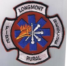 Vintage Rural Fire Rescue Department Longmont Colorado - $5.06