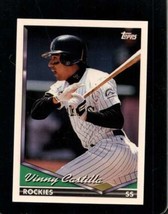 1994 Topps #163 Vinny Castilla Nmmt Rockies - £1.91 GBP